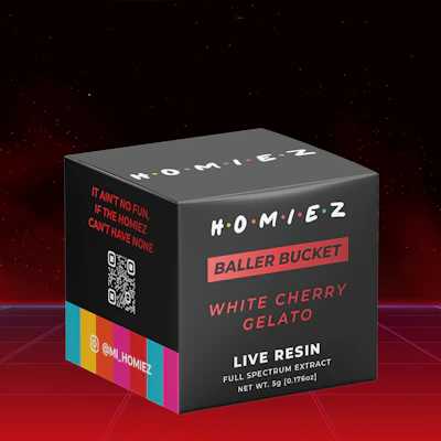Homiez - 5g Baller Bucket - White Cherry Gelato