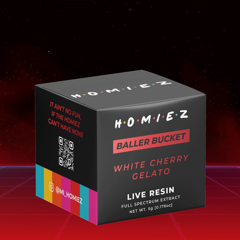 Homiez - White Cherry Gelato Baller Bucket