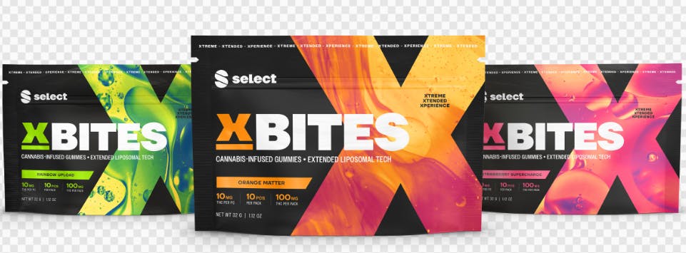 Select Strawberry Spacewalk XBites (10mg x 10pk) 100mg