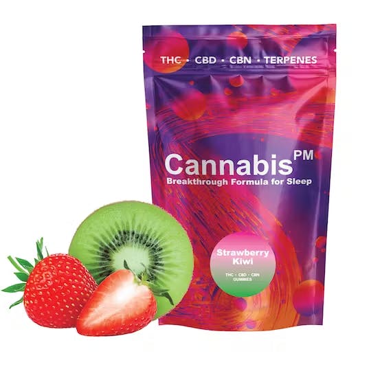 Product: CANNABIS PM | STRAWBERRY KIWI 1:1: UMMIES | 50MG