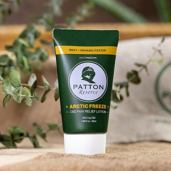 Arctic Freeze Lotion - CBD Topical 1800MG - Patton Reserve