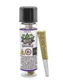 High 5's | Blueberry Ice Pop x Blackberry OG x White Truffle #15a | Infused Pre-Roll | 0.8g