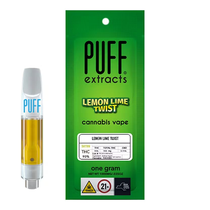 Cart | Puff | Lemon Lime Twist | 510 Cart | 1g