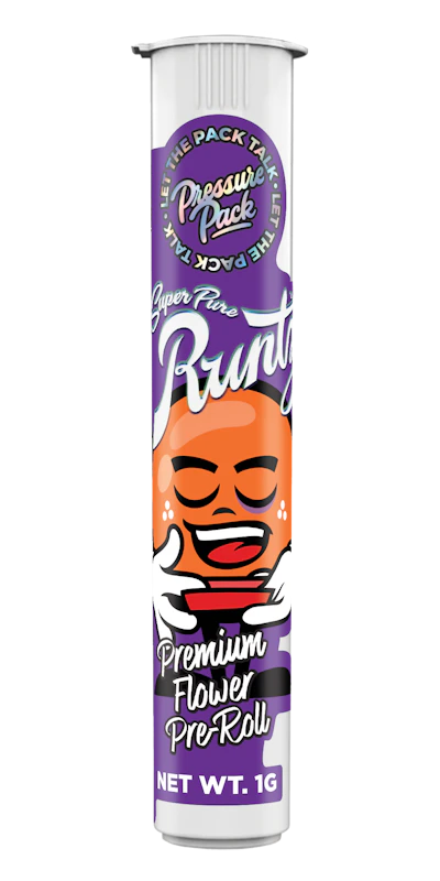 Super Pure Runtz Premium Pre-Roll | 1g - PRE_ROLLS by Pressure Pack at King of Budz