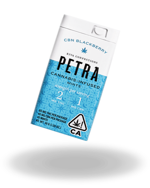 Product: Petra | Blackberry Mints 2:1 THC:CBN | 100mg*
