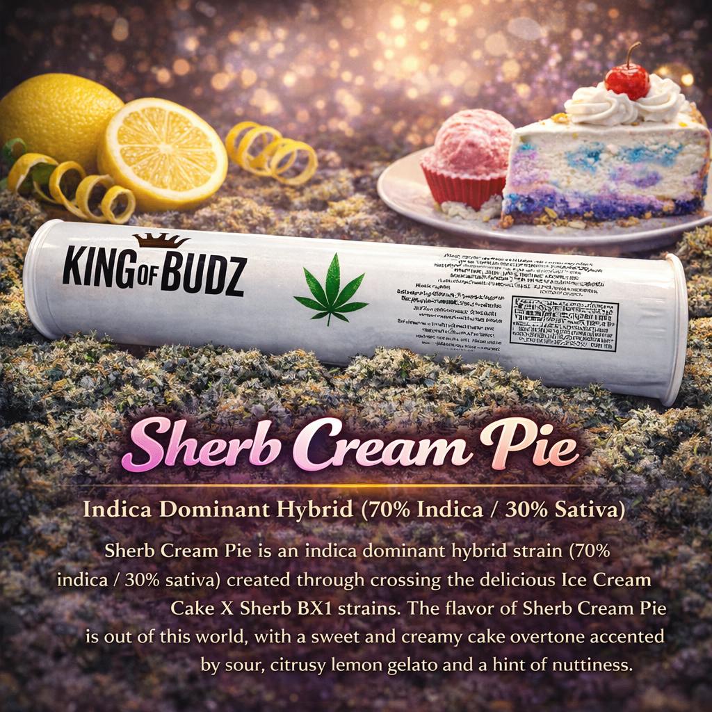 KOB - 1g Preroll - Sherb Cream Pie
