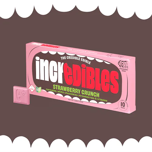 Incredibles | Strawberry Crunch Bar | 110mg-active
