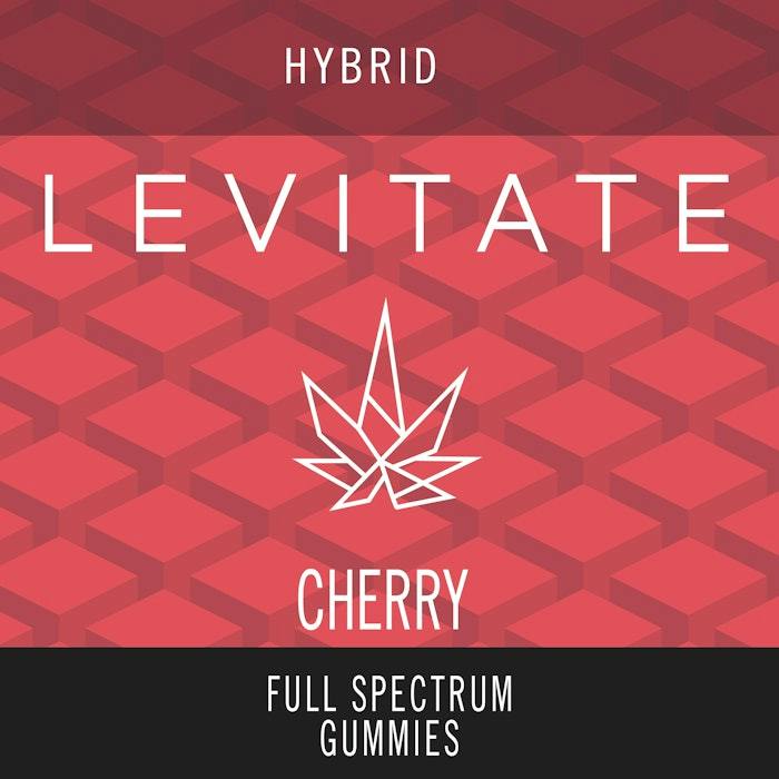 Levitate Edible Gummies Cherry Live Resin Brick
