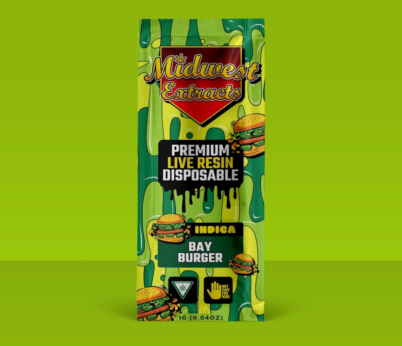 Midwest Extracts Live Resin Disposable | Bay Burger