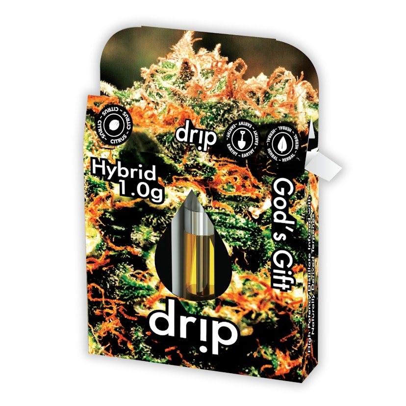 Drip | Distillate 510 Cart | God's Gift | 1g