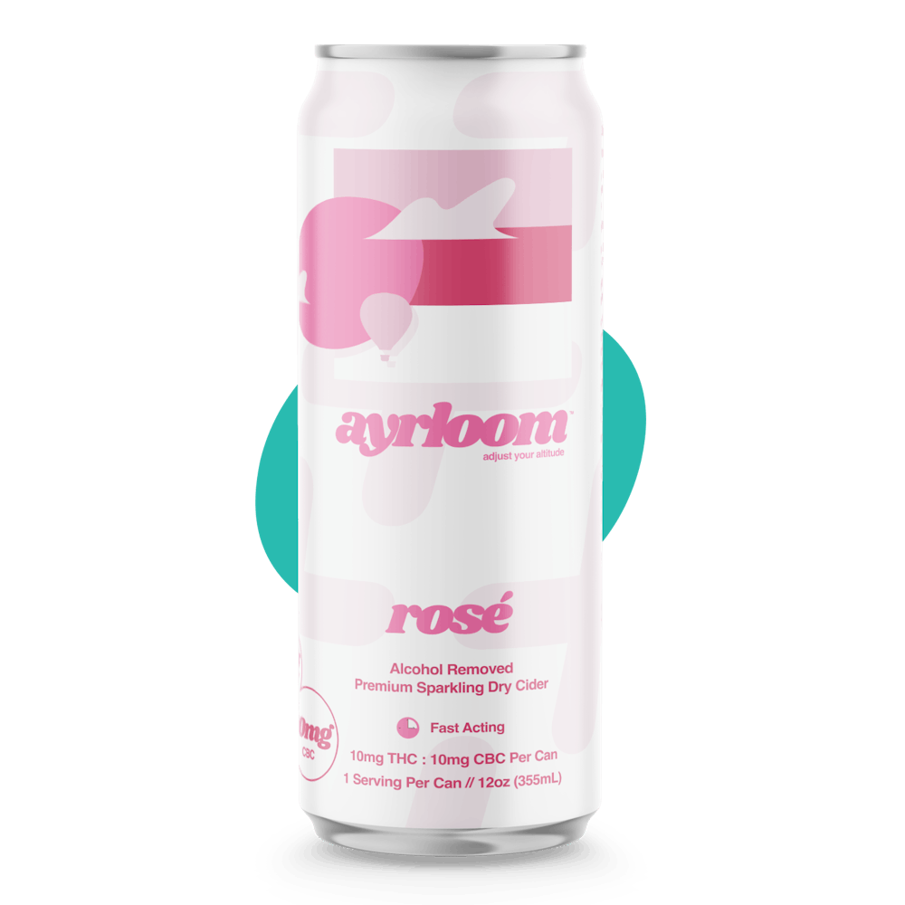 Product Ayrloom | Rosé | 1:1 | 10MG THC : 10MG CBC
