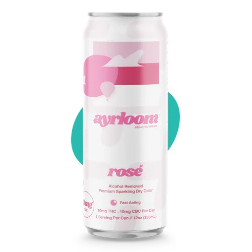 Ayrloom | Ros | 1:1 | 10MG THC : 10MG CBC | Singles-active
