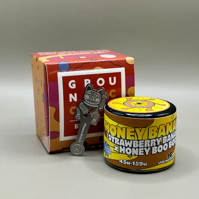 Hunna - 1g Live Hash Rosin Ground Score - Honey Banana