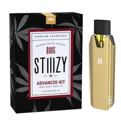 Stiiizy – GOLD – BiiiG Battery  – Advanced Kit – Variable Voltage-active