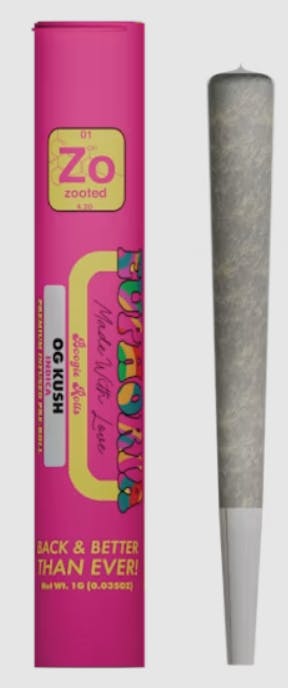 Zooted | OG Kush | 1G Pre-Roll