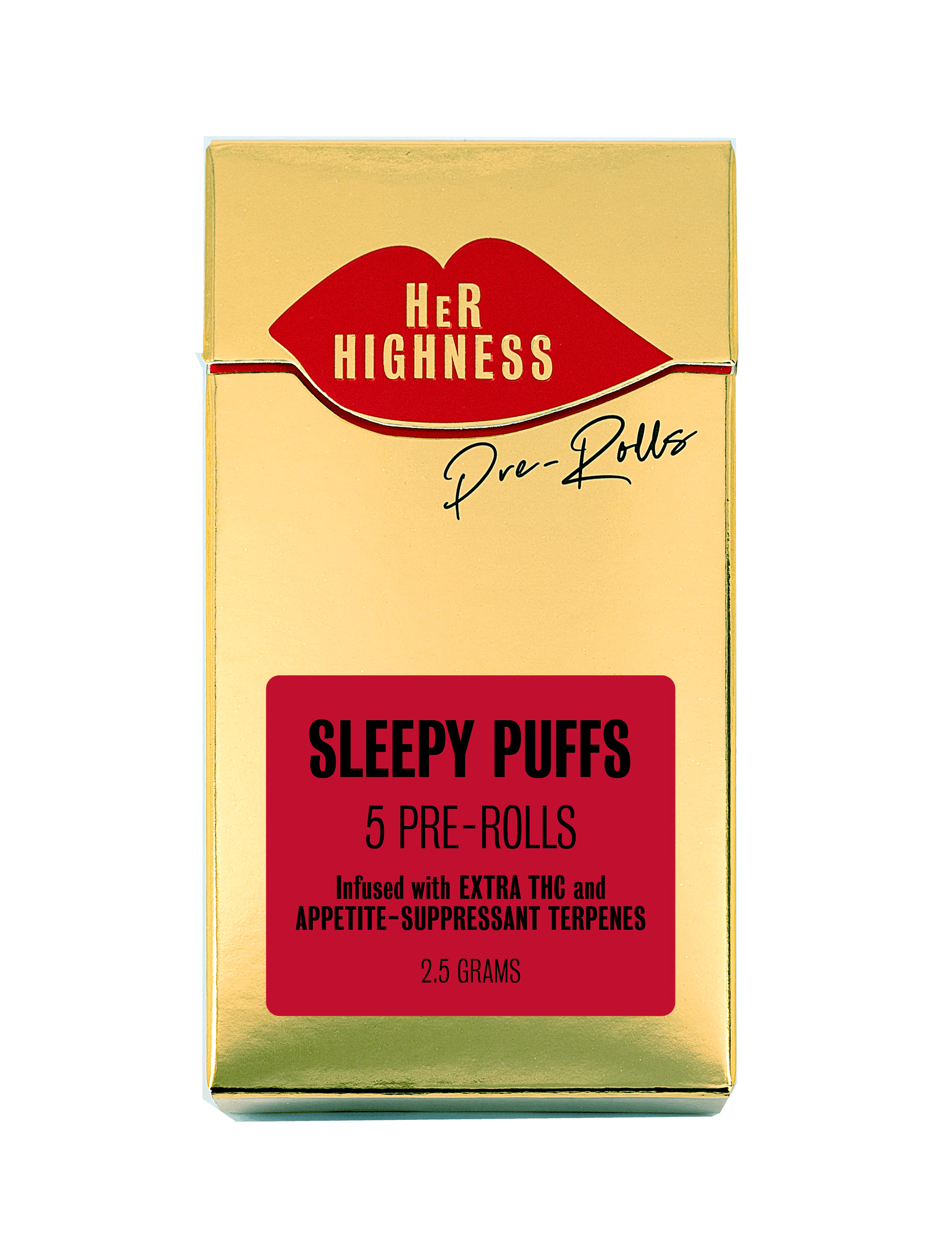 Pre-Roll | Her Highness | Sleepy Puffs | Infused | 5pk | 2.5g