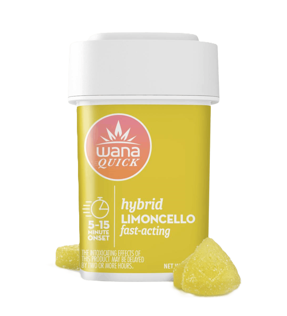 Wana | Quick Limoncello Hybrid | Soft Lozenge | 10 pack 100mg