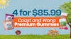 4 for $85.99 – Coast and Wana Premium Gummies