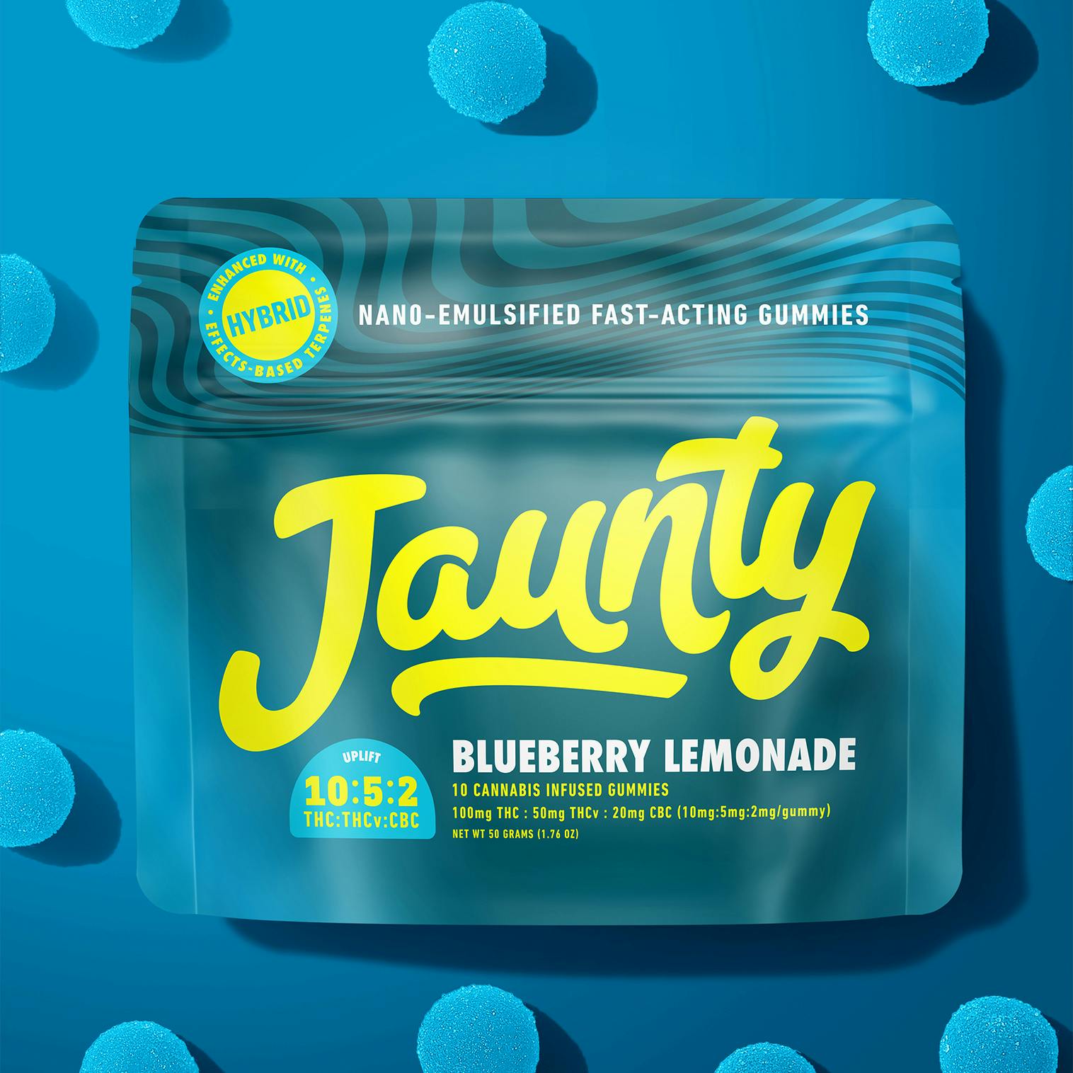 Photo of Blueberry Lemonade | 10:5:2 | THC:THCv:CBC | 20mg | 2pk