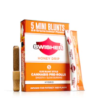 Swisher x 5-Pack .5g Infused Blunts | Honey Drip - product image at King of Budz
