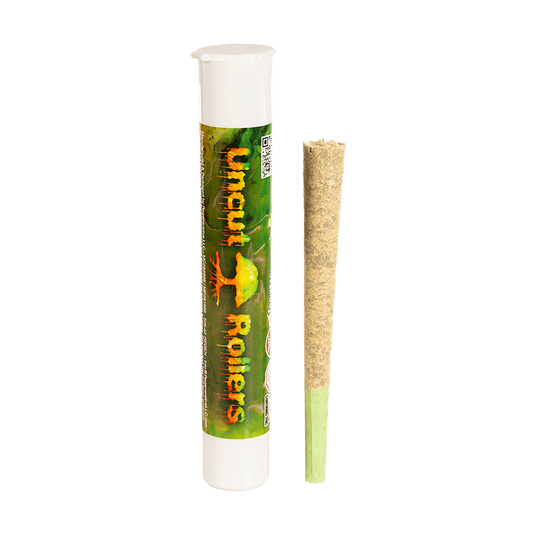 Product: Mandarin Cookie Haze | Diamond Infused Pre-Roll [1g]