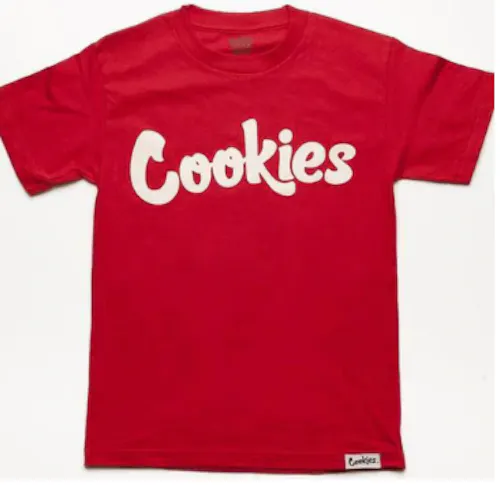 Cookies - Tee - Original Mint Logo - Black/Red - 4XL - Cookies Hayward