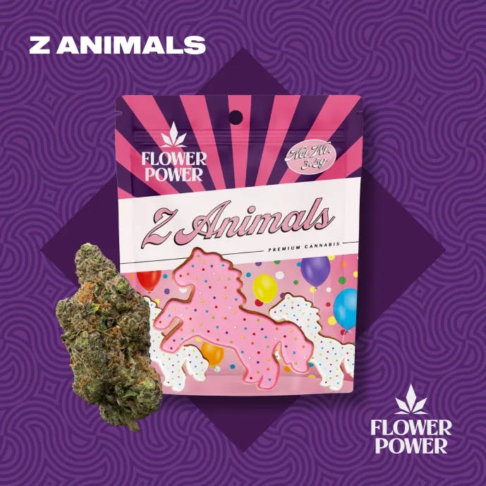 Flower Power - 3.5g Prepack - Z Animals