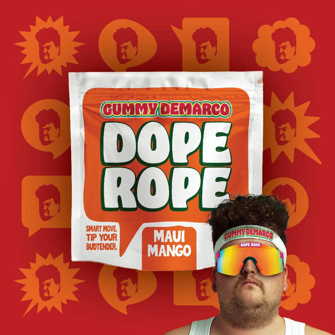 Product: DOPE ROPE | Maui Mango | 200MG | Premium Gummy Rope