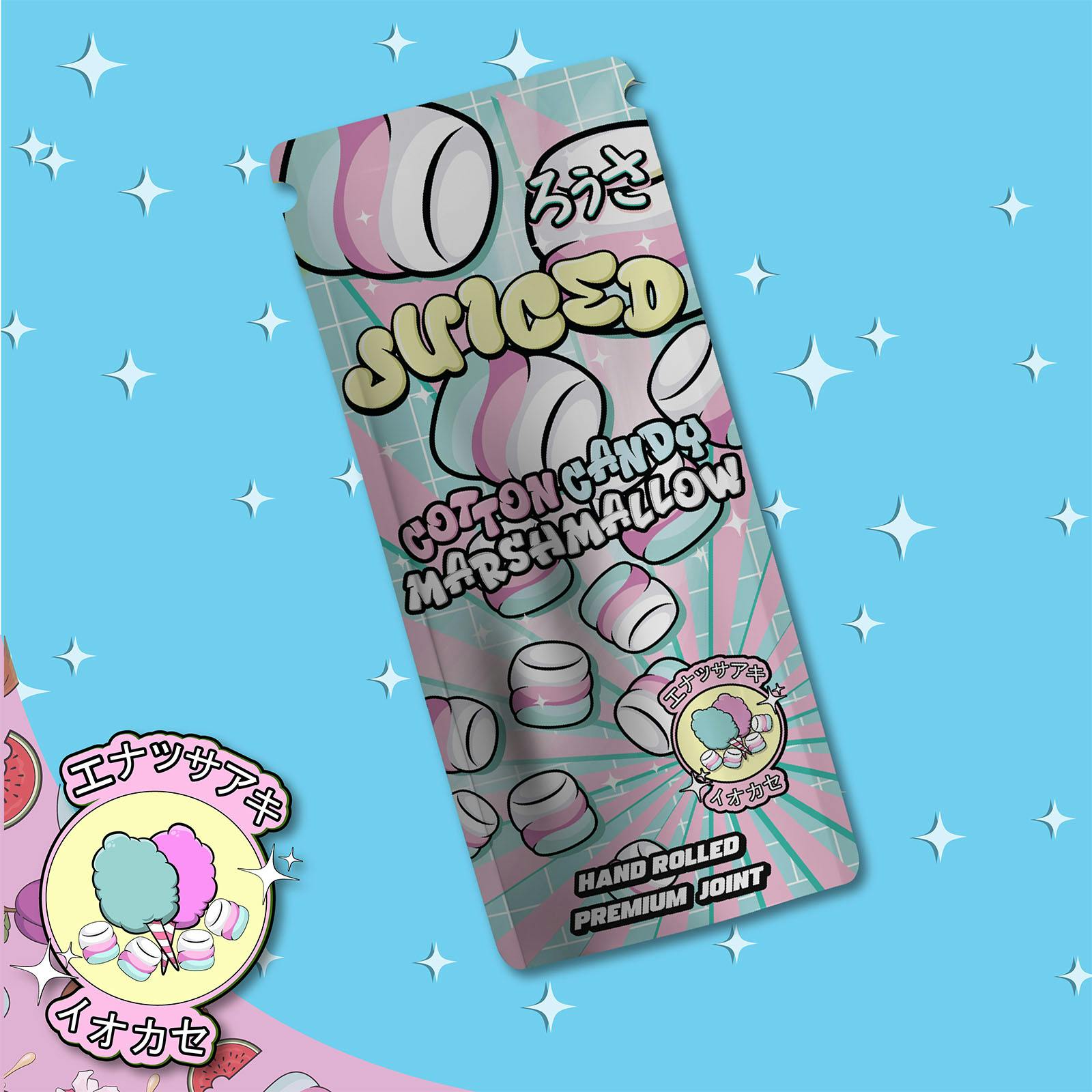 Juiced - 1.3g Preroll - Cotton Candy Marshmallow