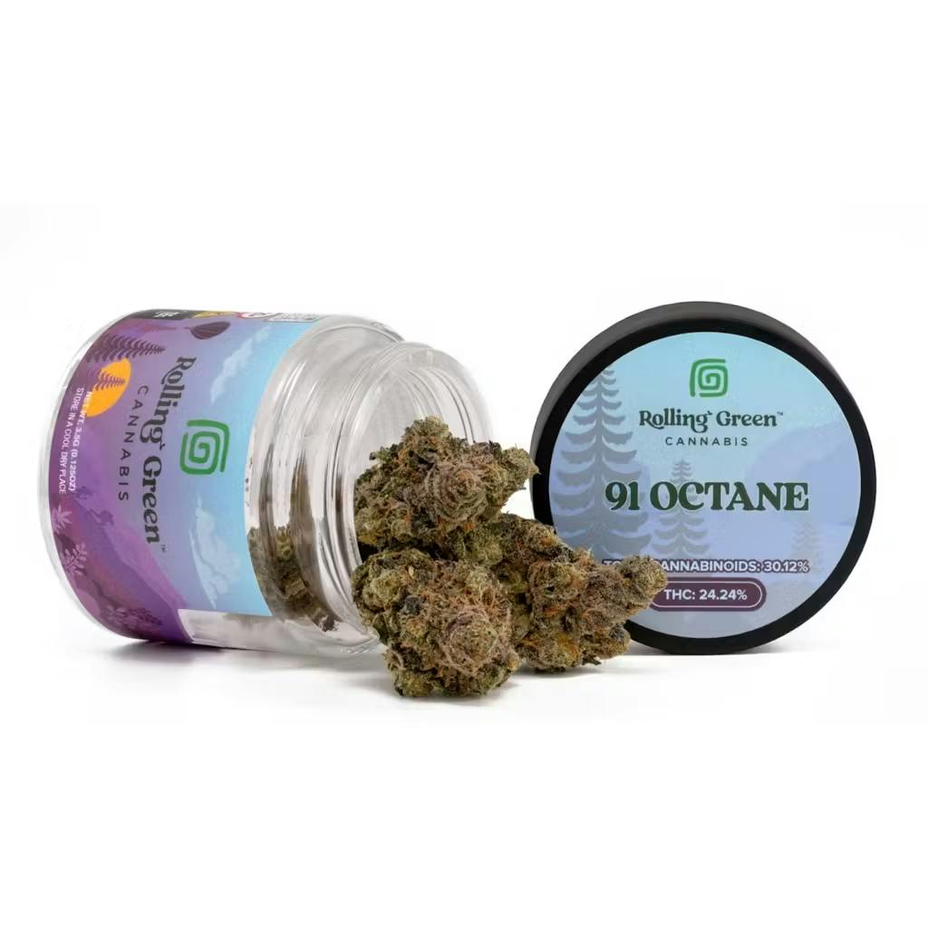 91 Octane | Flower | 3.5g by Rolling Green | Buy Online