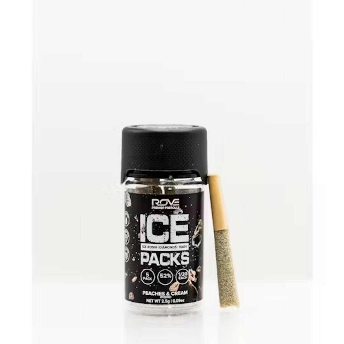 Image of Peaches & Cream | .5g 5pk Infused Prerolls