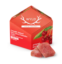 WYLD - 100mg Gummies - Sour Cherry