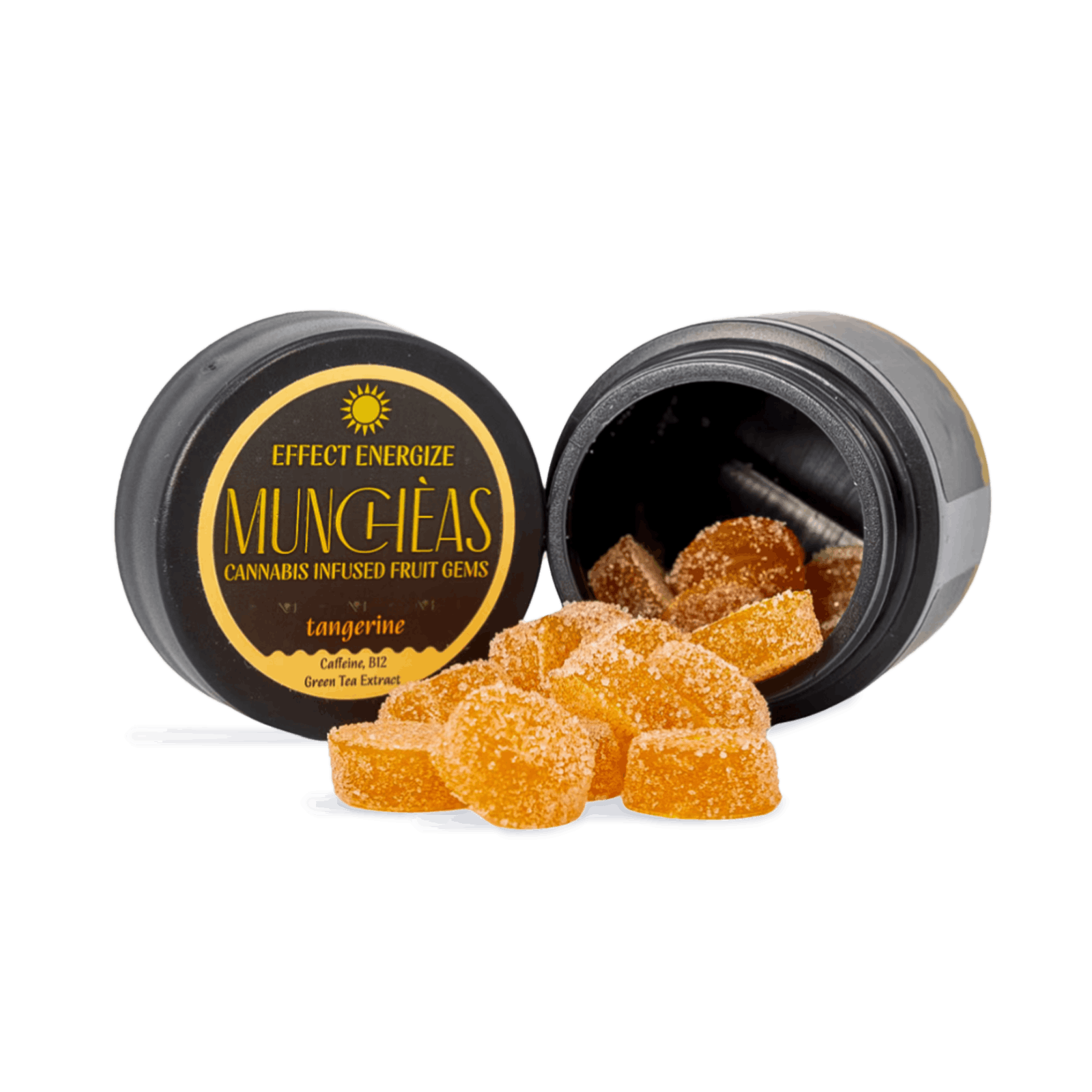 image of Munchèas Energize Tangerine Fruit Gems