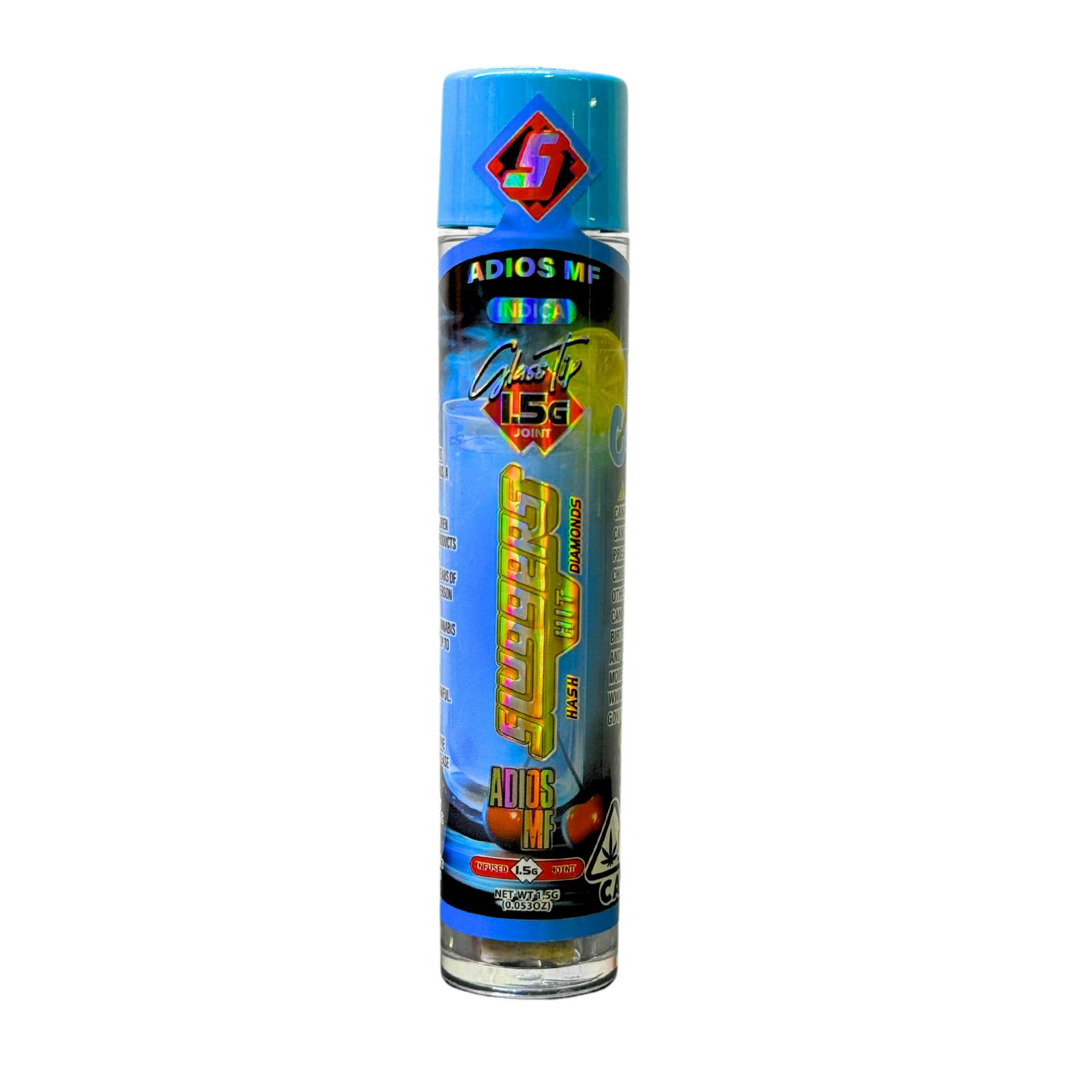 ADIOS MF HASH & DIAMOND INFUSED PREROLL