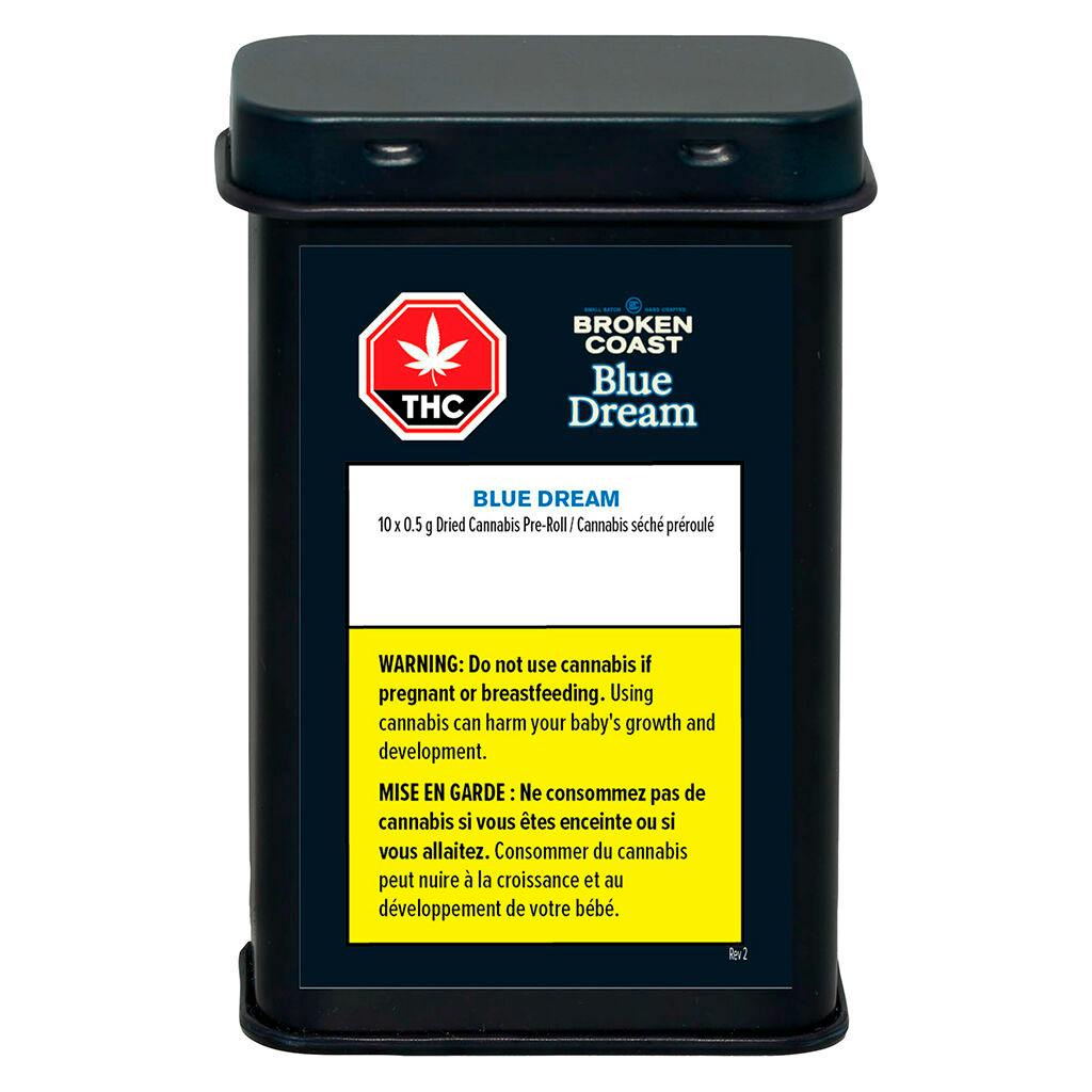 Broken Coast - Blue Dream PRJs - 10x0.5g