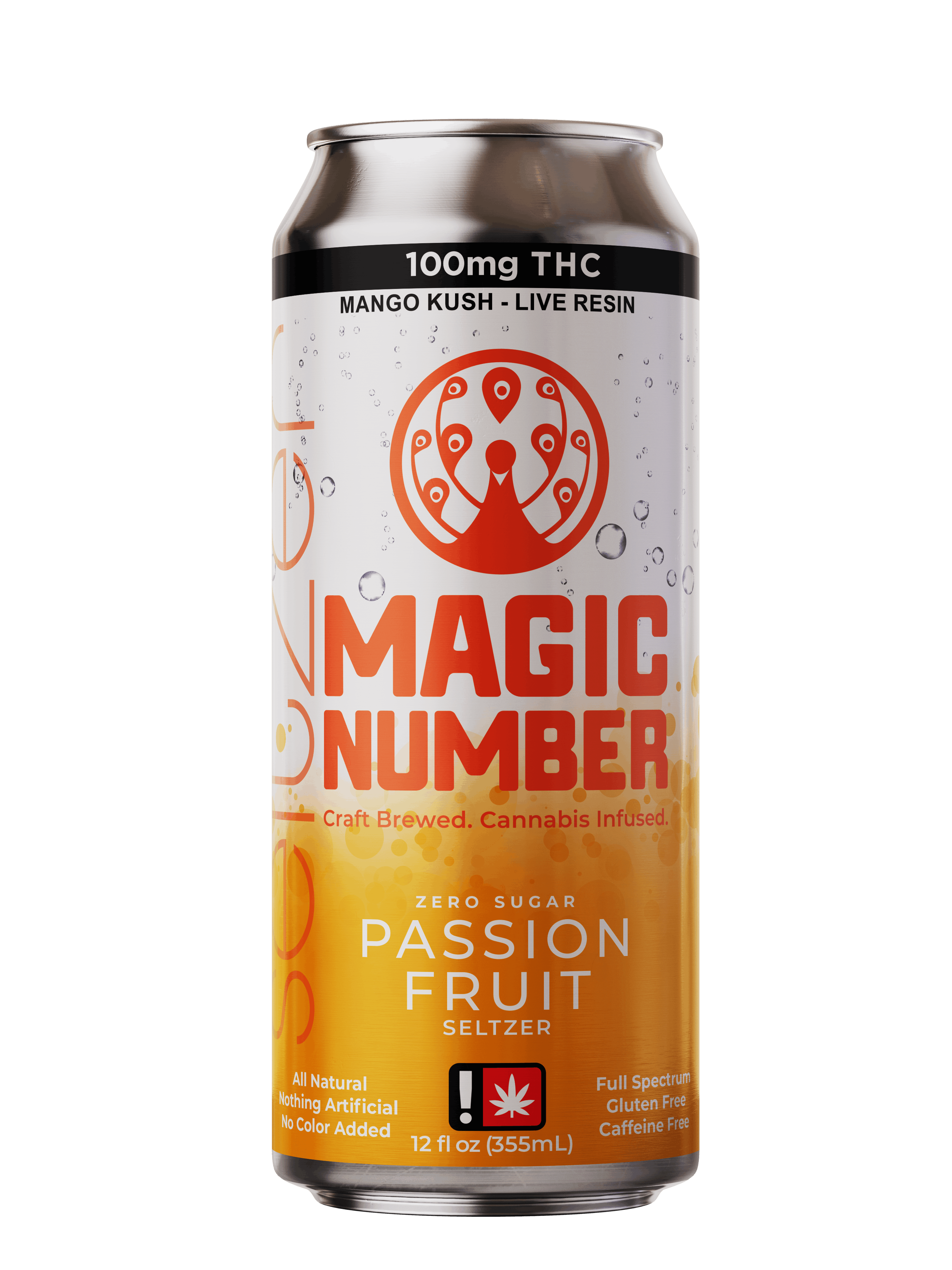 Photo of Passion Fruit Seltzer w/ Live Resin | 100mg