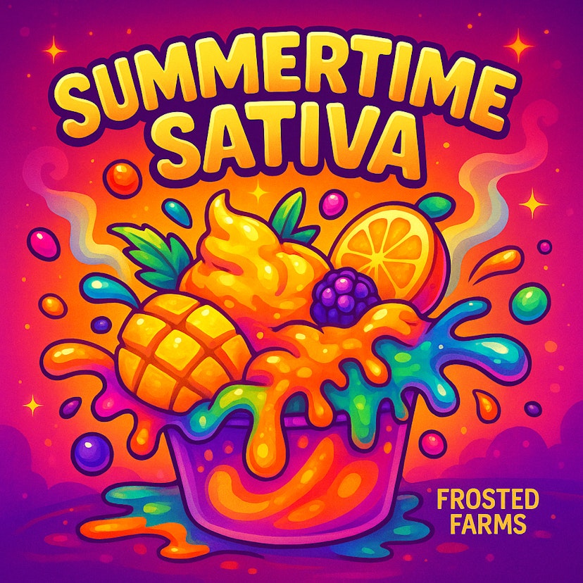 Frosted Farms - Summertime Sativa - Small Buds