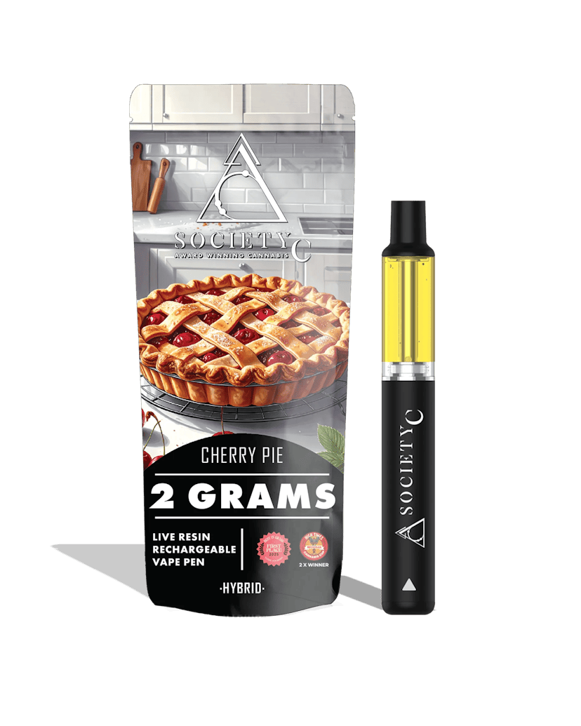 Society C 2g Live Resin Disposable Cherry Pie
