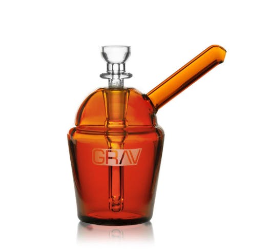 GRAV | Slush Cup Pocket Bubbler - Amber