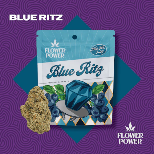 Flower Power - 3.5g Prepack - Blue Ritz