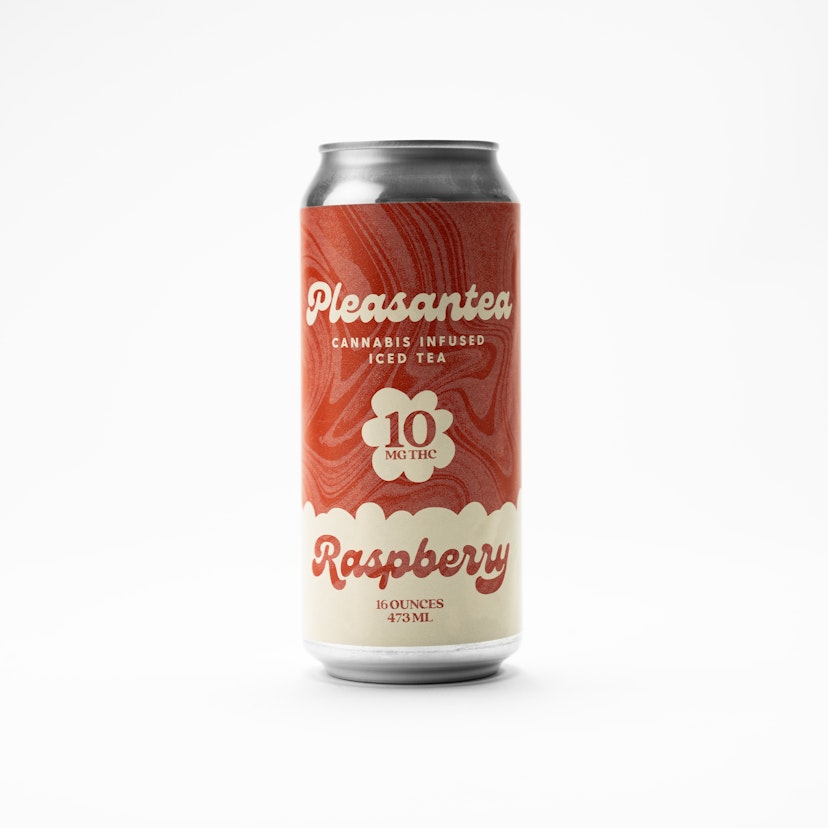 Pleasantea - Raspberry 10mg THC Tea