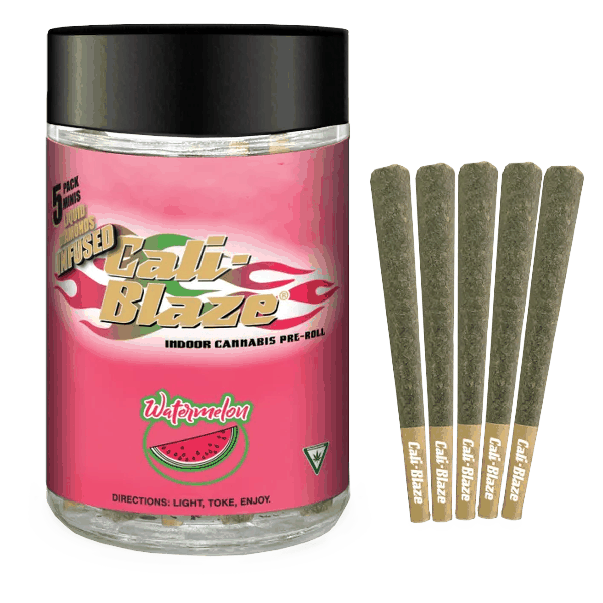 Watermelon Liquid Diamond Pre-Roll 5-Pack | 3.5g