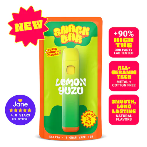 SNACKBAR – Lemon Yuzu – Disposable 1g-10