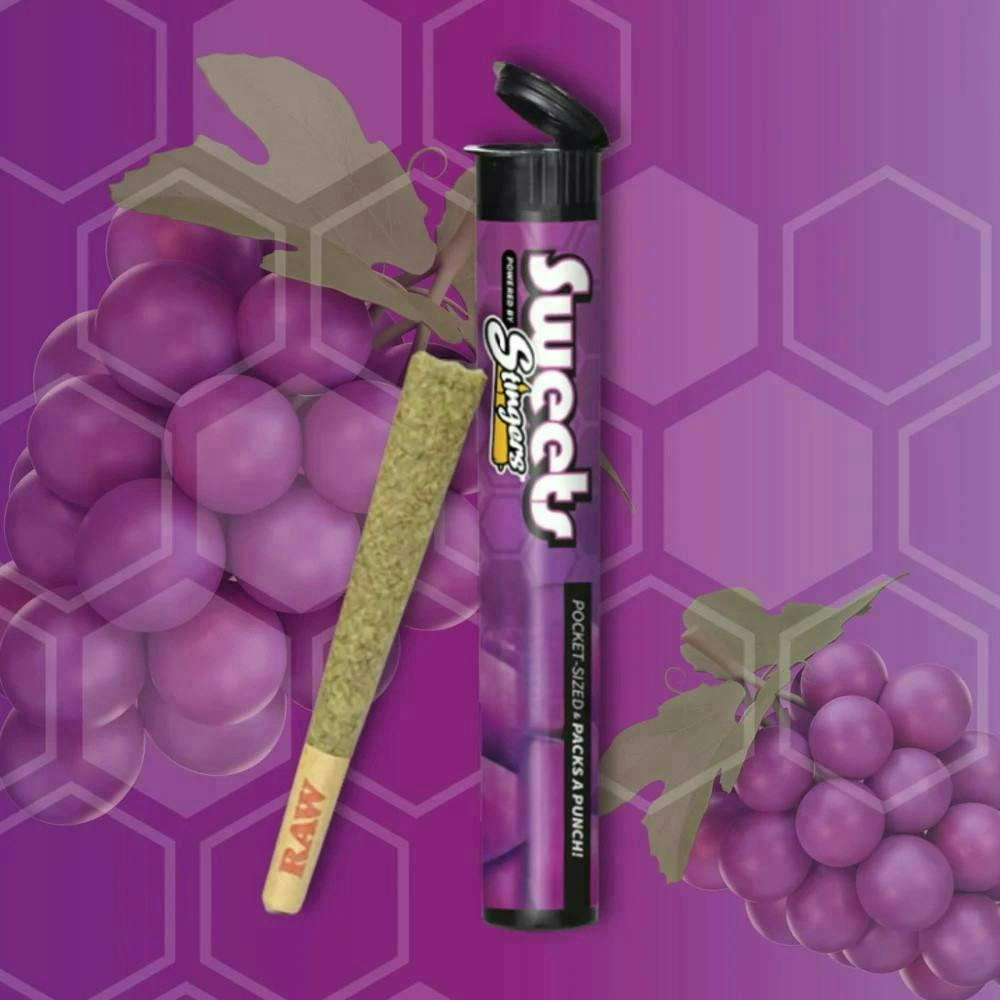 Product Grape Ape Distillate Infused | Pre Rolls