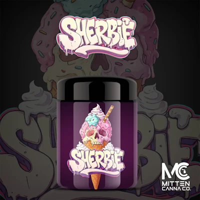 Mitten Canna Co. - 14g Prepack Jar - Sherbie
