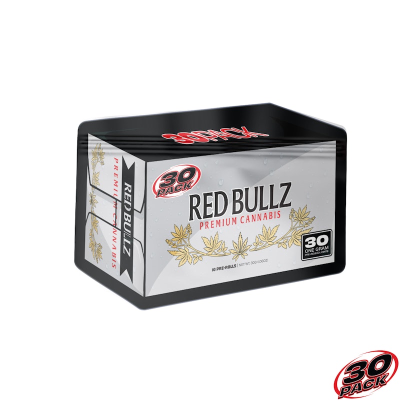 30 Pack Pre-Roll 30pk | Redbullz