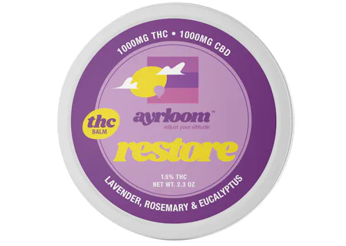 Ayrloom | Restore | THC / CBD Balm | 2.3oz Topical-1