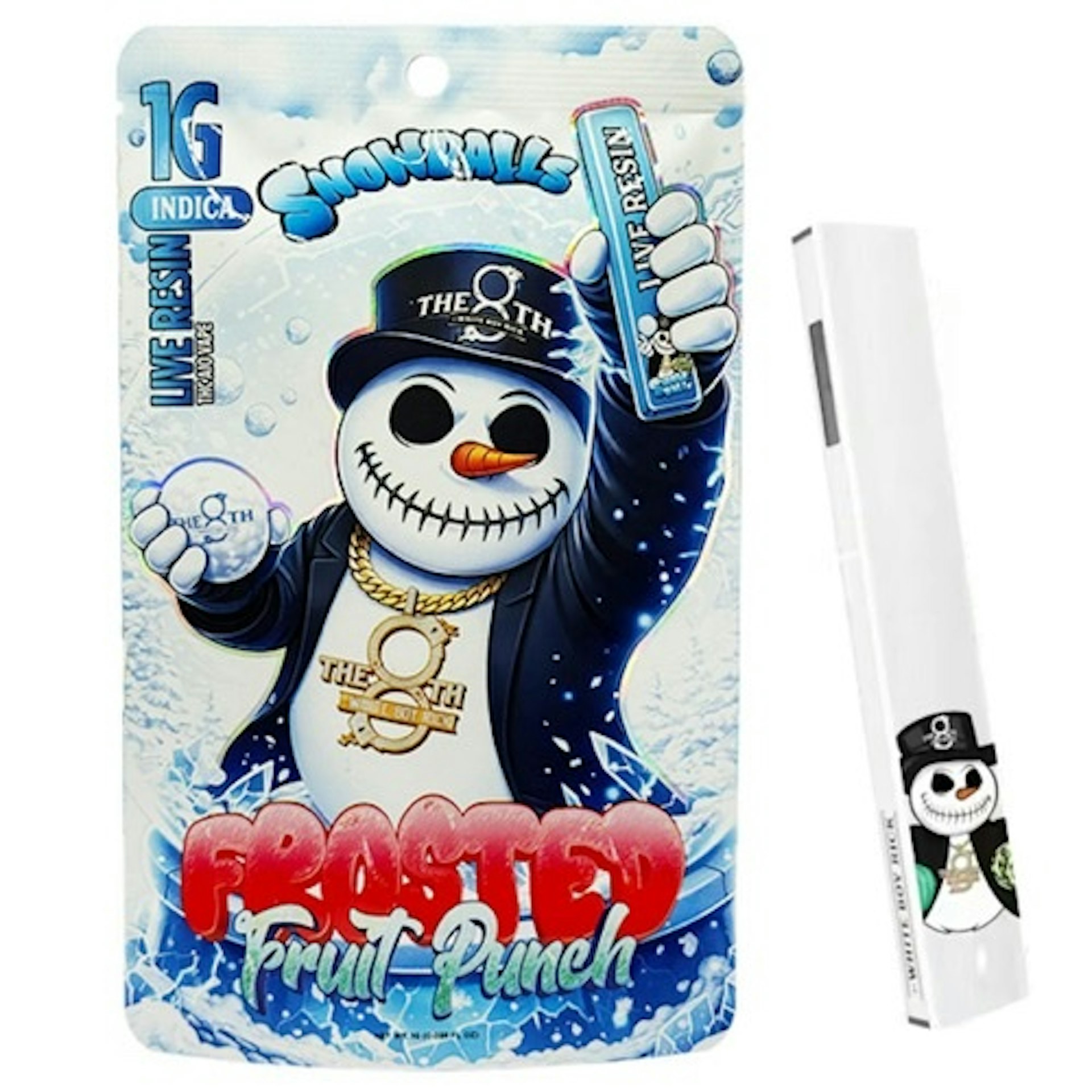 The 8th - Frosted Fruit Punch Live Resin Disposable