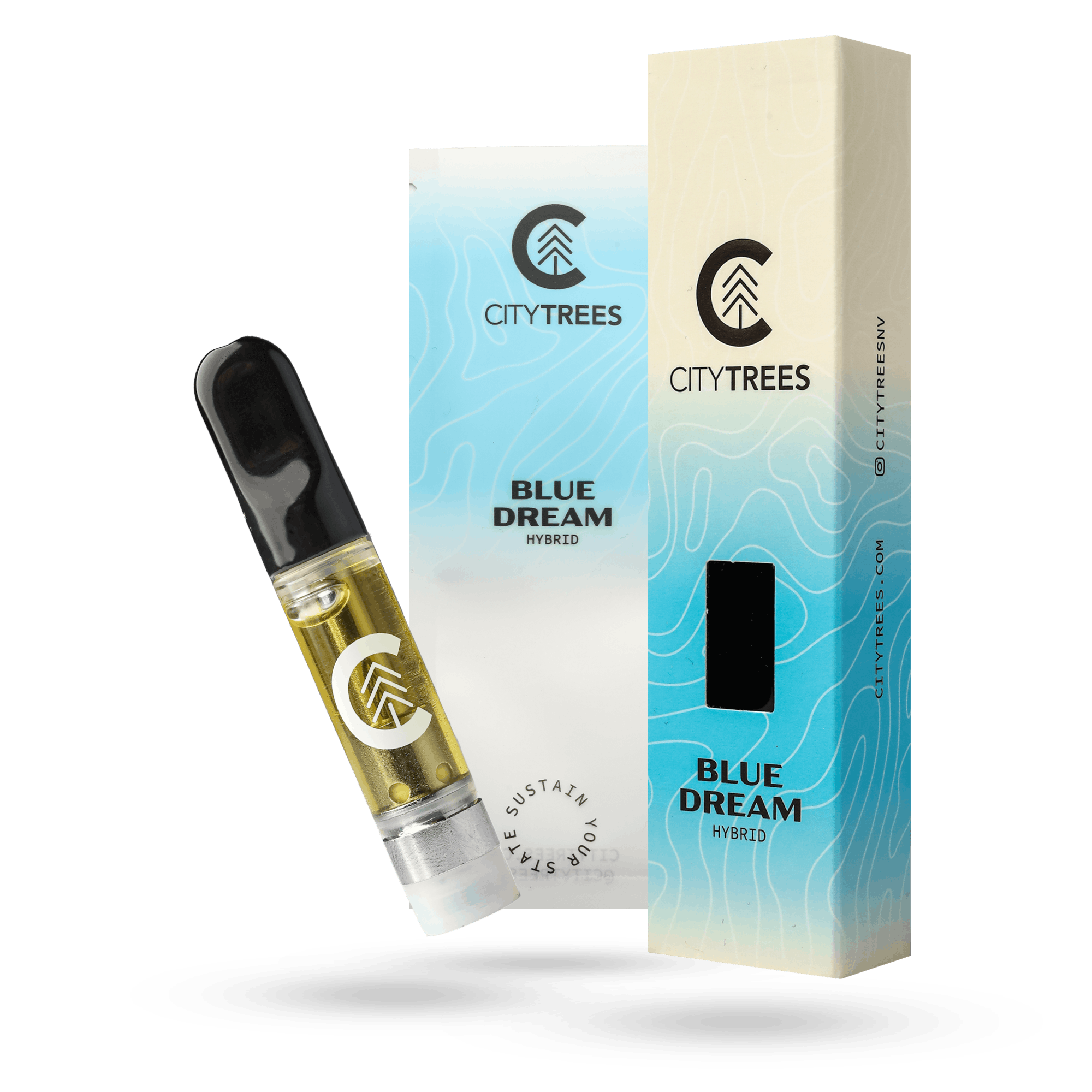 City Trees Blue Dream Vape Cart 900mg | The Dispensary (Plumb)