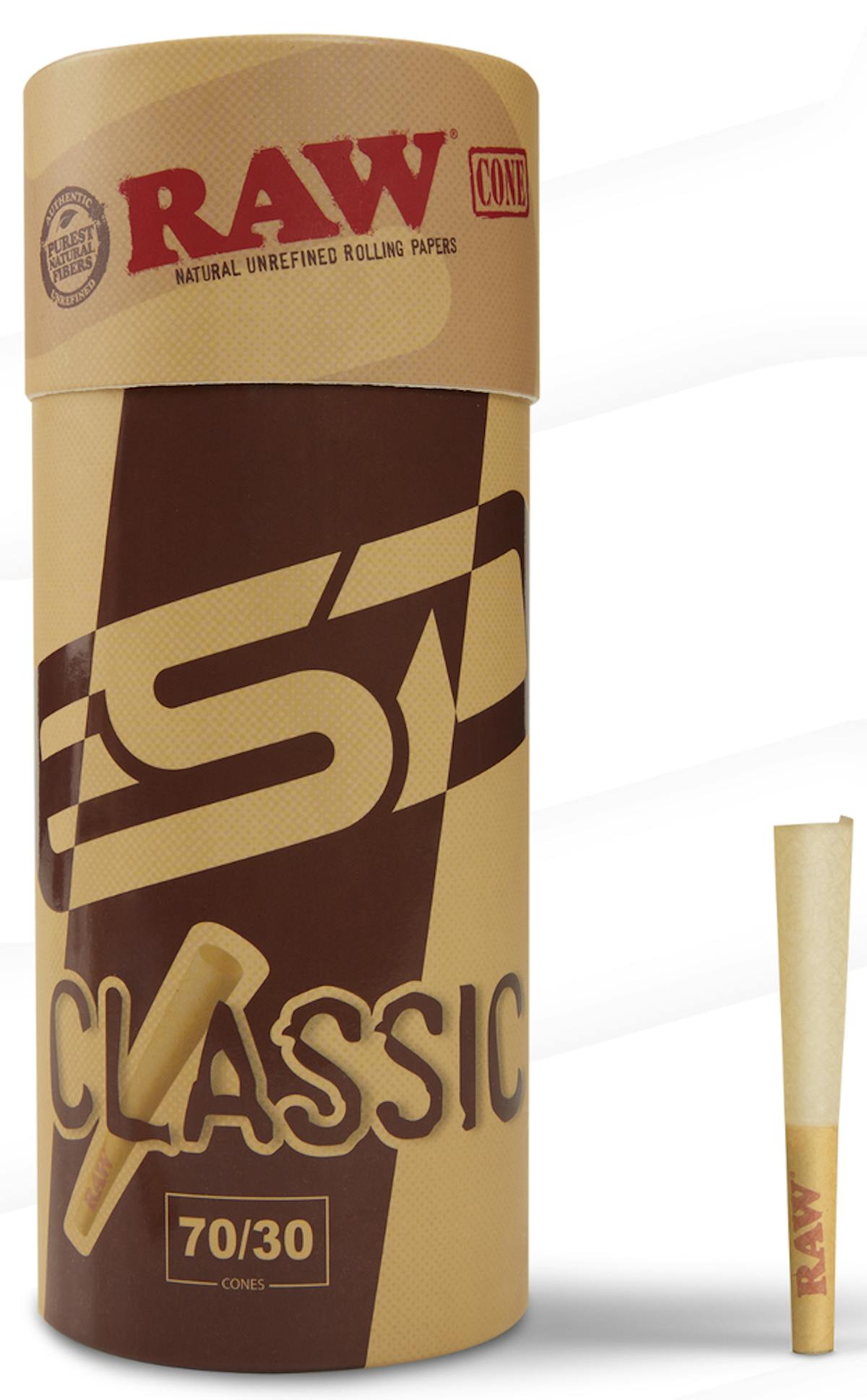 Photo of RAW | Dogwalker Classic Cone 70/30 50 Per Pack